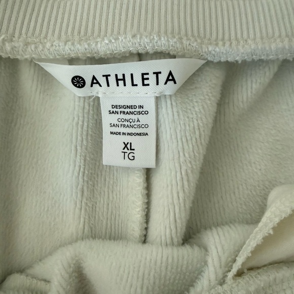 Athleta Women’s Heather Gray Joggers w/ Zipper Ankles Size XL E35 - Picture 2 of 9